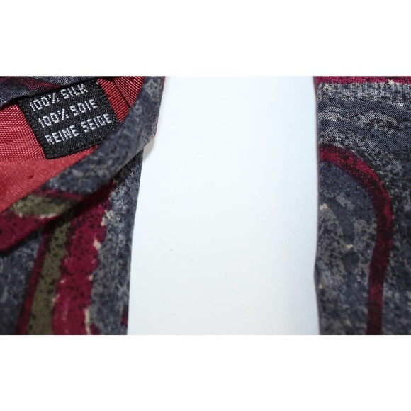 Dilena Pure Silk Hand Made in Italy Patterned Tie - Picture 5 of 7